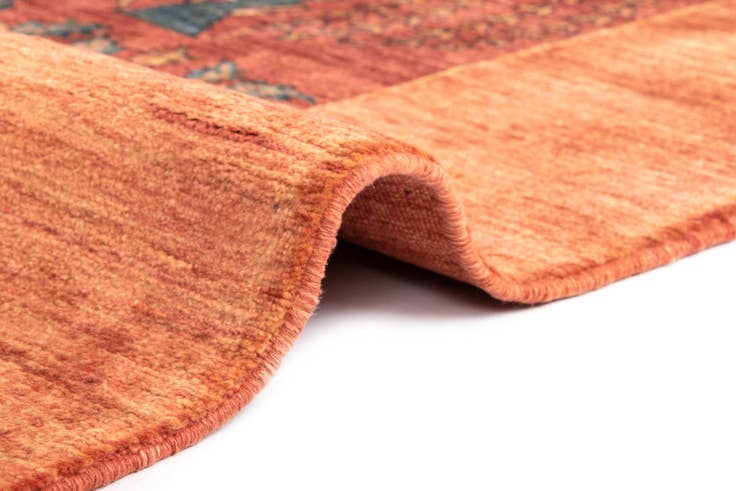 Detail image of 4' 11 x 6' 5 Luribaft Wool Rug