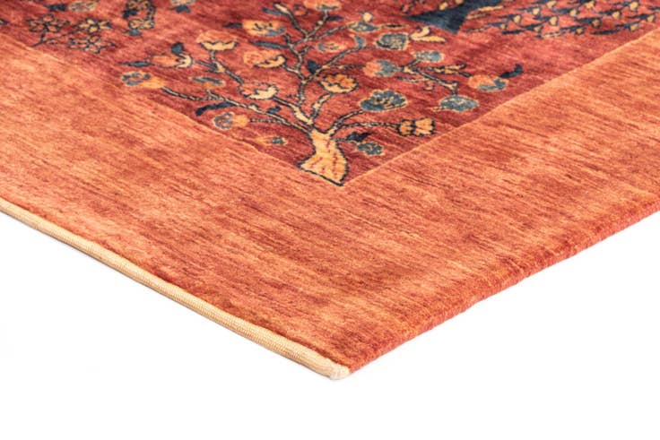 Detail image of 4' 11 x 6' 5 Luribaft Wool Rug