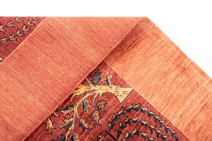 Detail image of 4' 11 x 6' 5 Luribaft Wool Rug