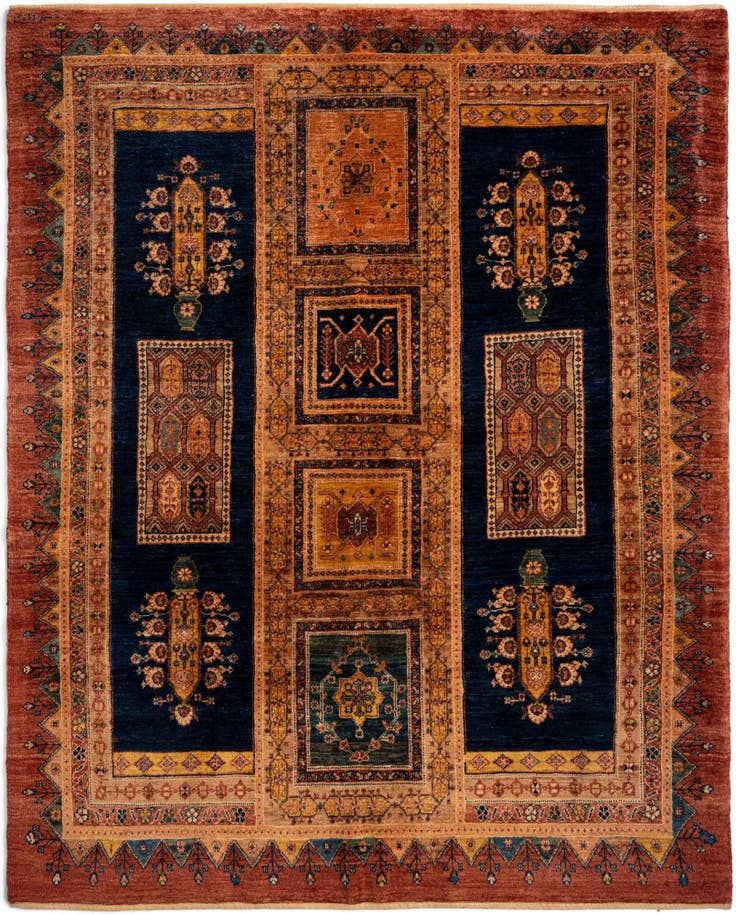 Detail image of 5' 3 x 6' 6 Luribaft Wool Rug