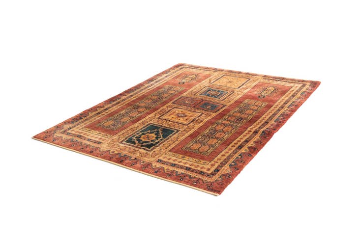 Detail image of 5' 1 x 6' 9 Luribaft Wool Rug