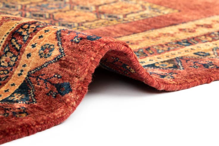 Detail image of 5' 1 x 6' 9 Luribaft Wool Rug