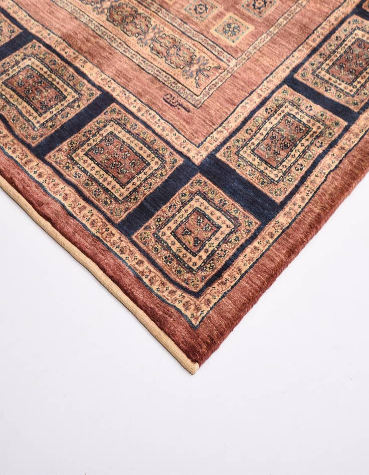 Detail image of 4' 11 x 7' 3 Luribaft Wool Rug