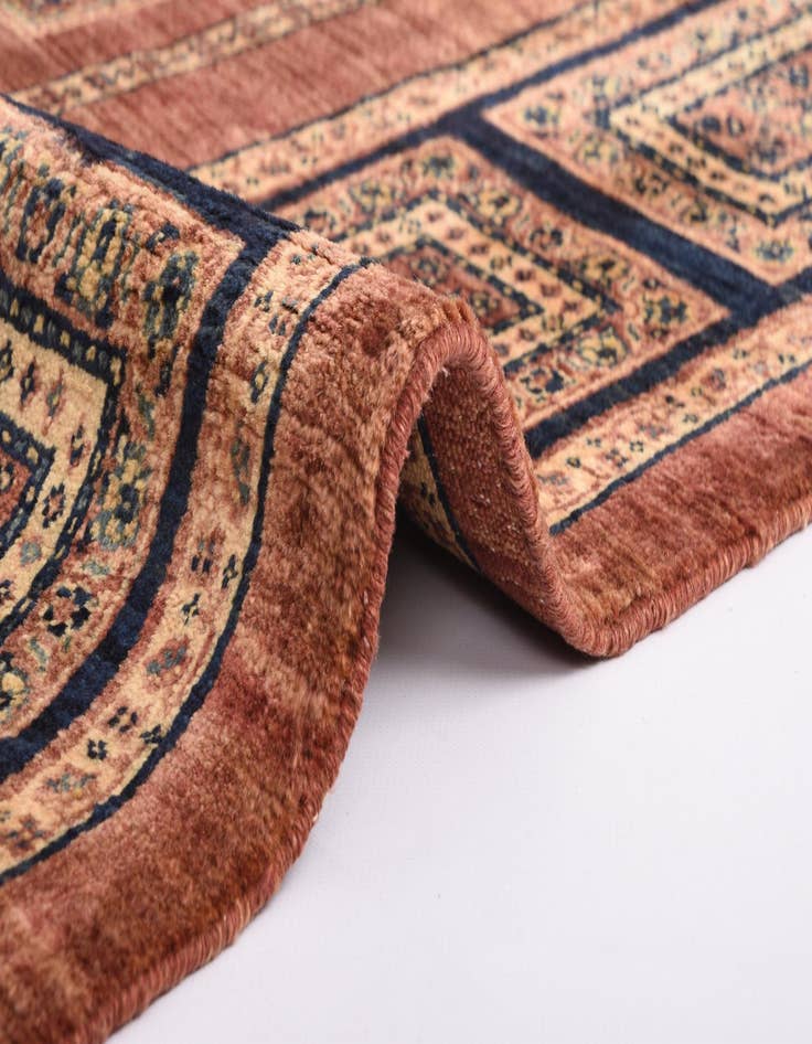 Detail image of 4' 11 x 7' 3 Luribaft Wool Rug