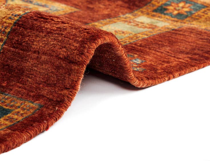 Detail image of 5' 7 x 8' 4 Luribaft Wool Rug