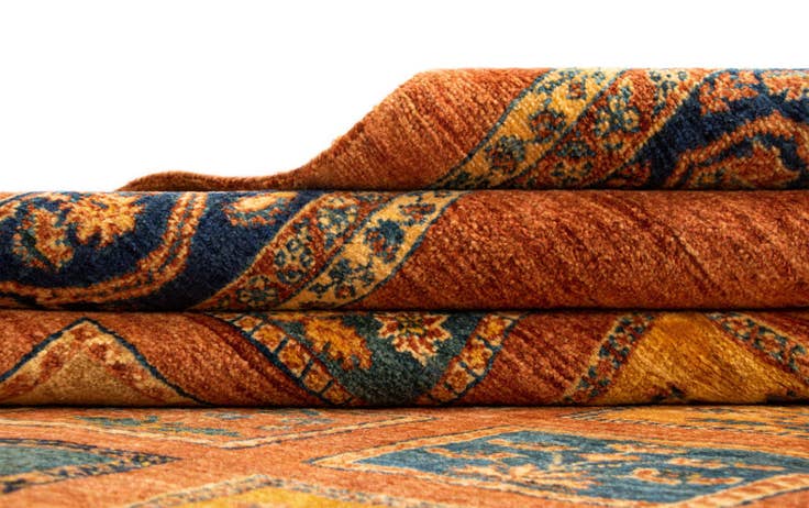 Detail image of 5' 10 x 7' 10 Luribaft Wool Rug