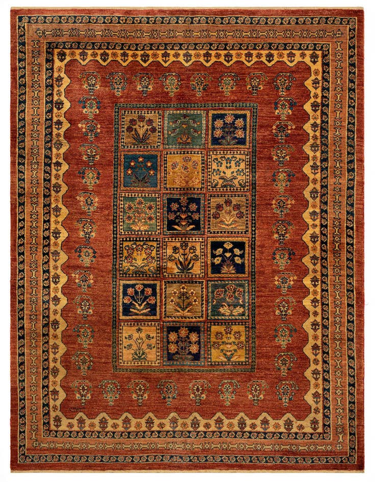 Detail image of 5' 3 x 7' 7 Luribaft Wool Rug