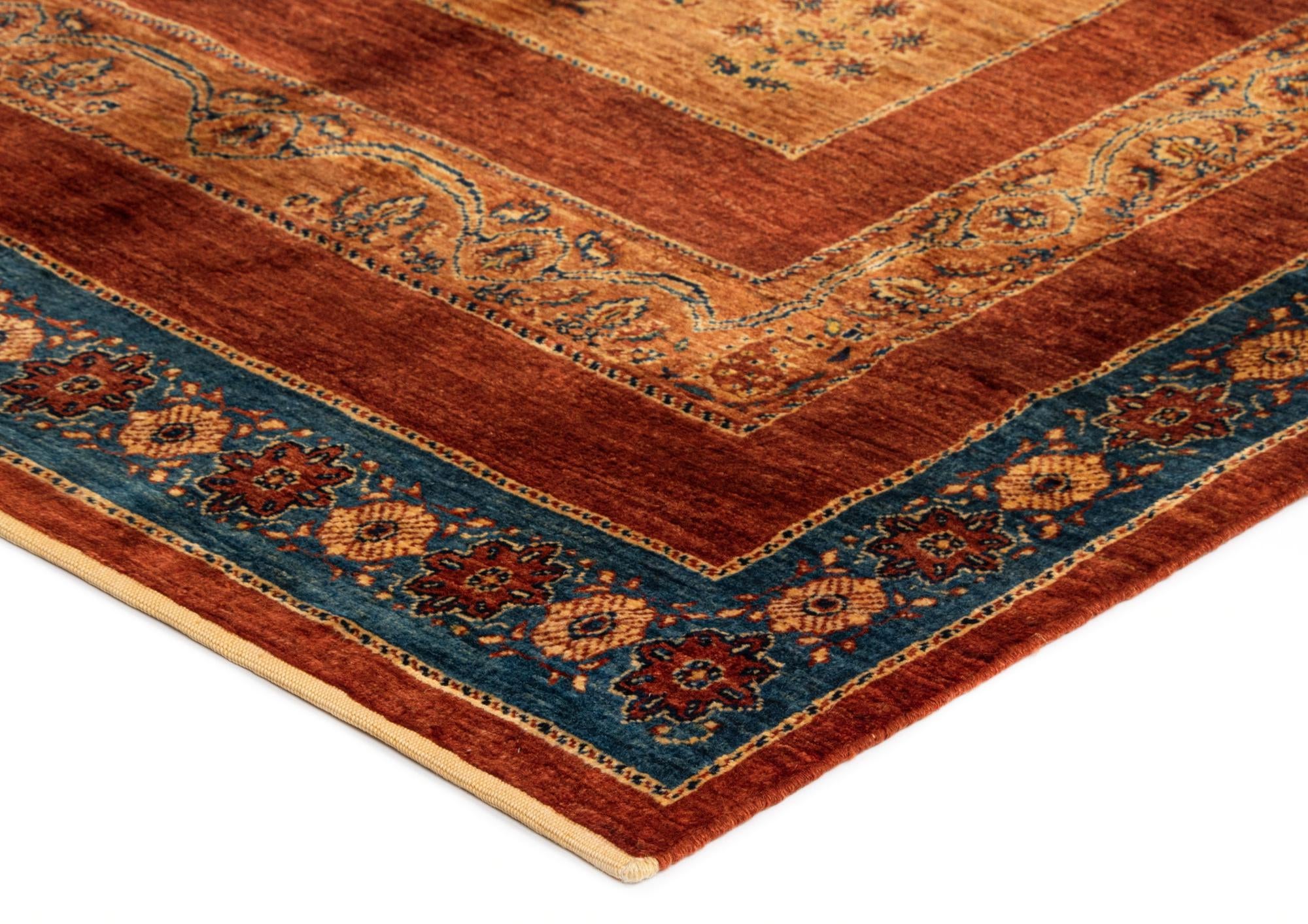 4' 7 x 8' 3 Luribaft Wool Rug