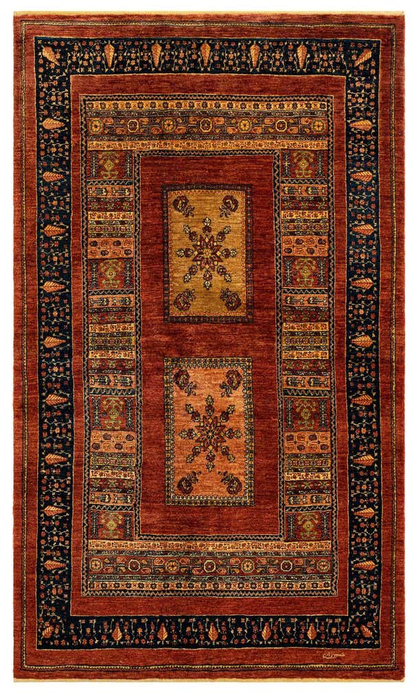 4' 6 x 7' 6 Luribaft Wool Rug