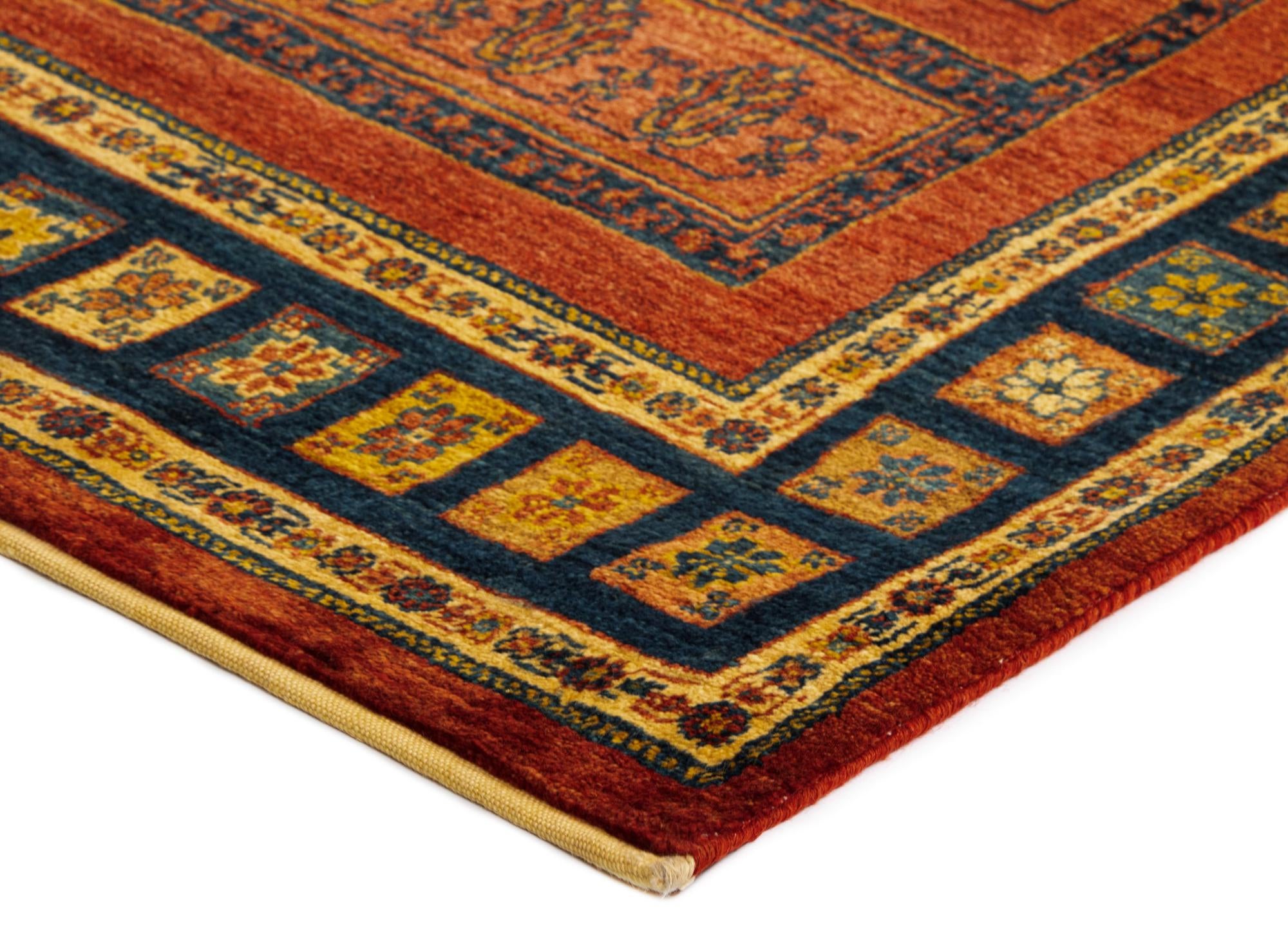 4' 9 x 7' 8 Luribaft Wool Rug