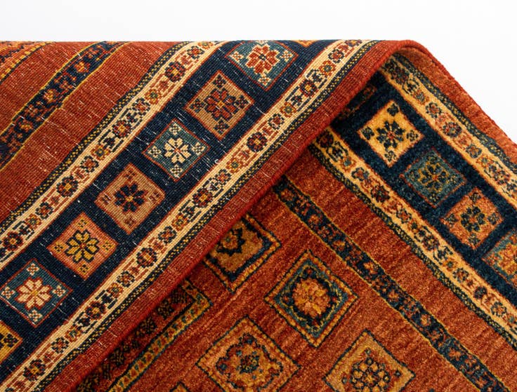 Detail image of 4' 9 x 7' 8 Luribaft Wool Rug