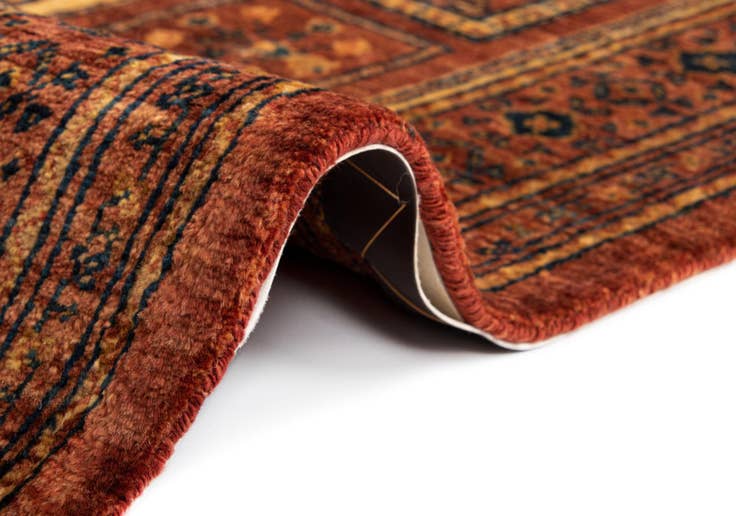 Detail image of 4' 11 x 7' 5 Luribaft Wool Rug
