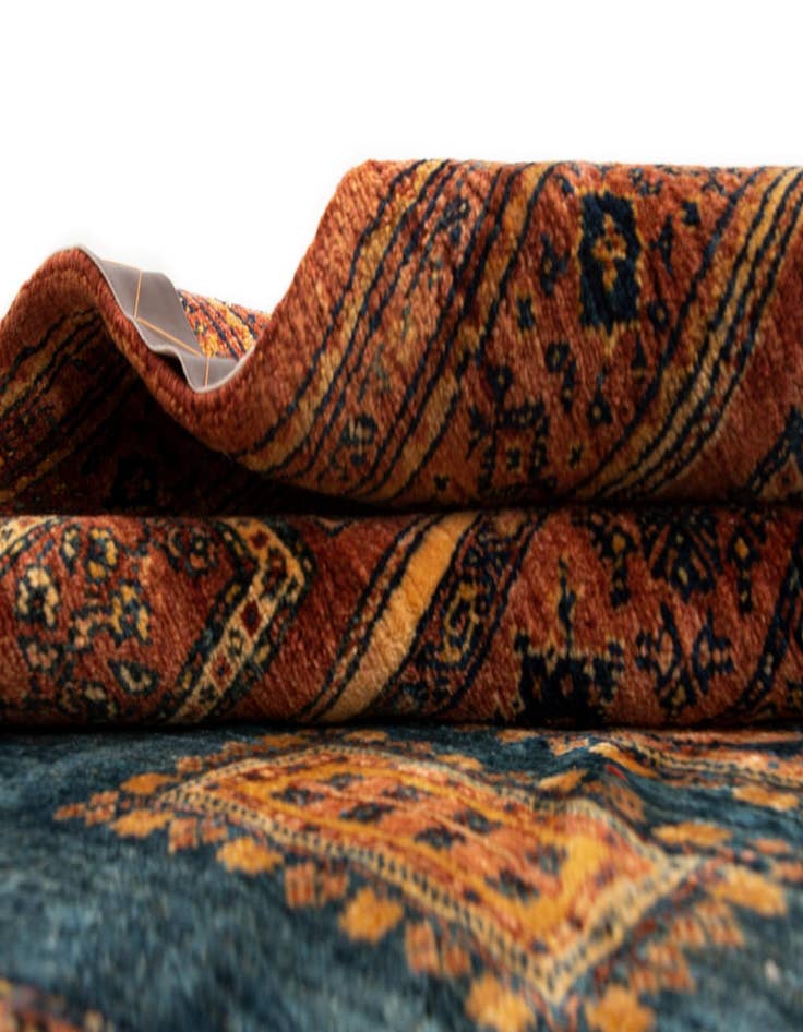 Detail image of 4' 11 x 7' 5 Luribaft Wool Rug