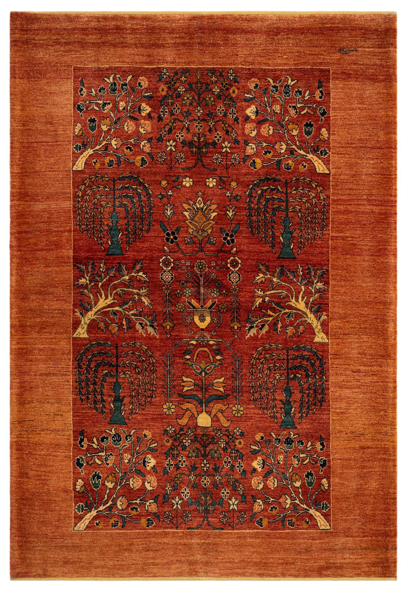 5' 7 x 8' 2 Luribaft Wool Rug