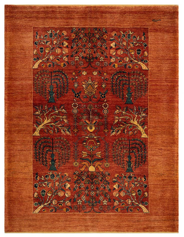 Detail image of 5' 7 x 8' 2 Luribaft Wool Rug