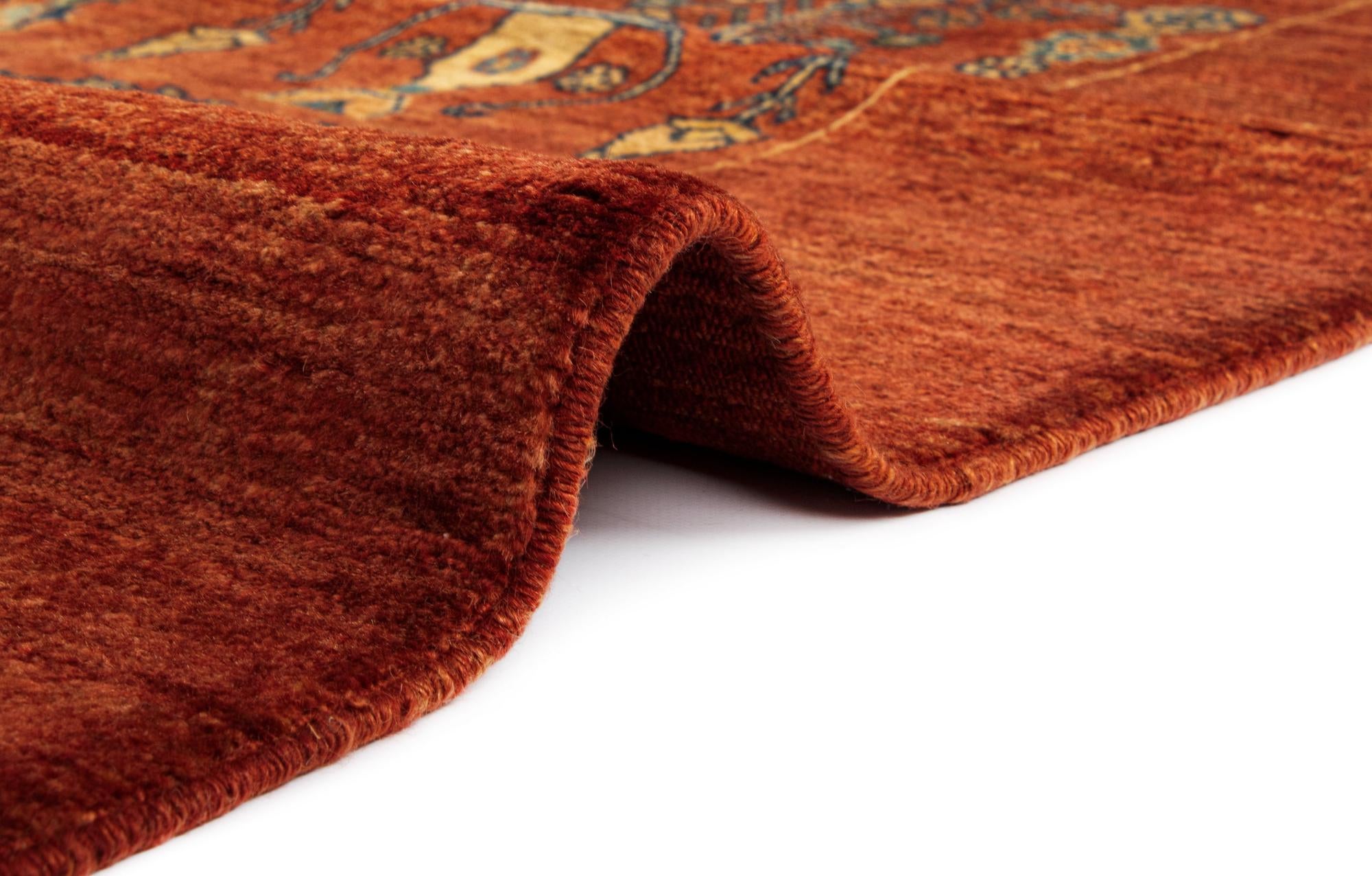 4' 11 x 6' 11 Luribaft Wool Rug