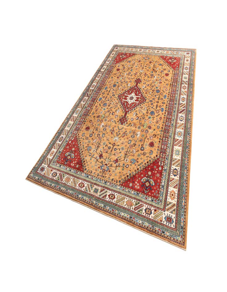 Detail image of 8' 4 x 12' 1 Hand Knotted Luribaft Rug