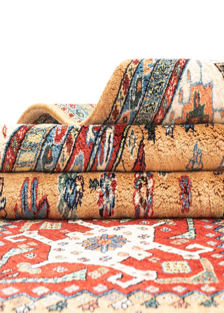 8' 4 x 12' 1 Hand Knotted Luribaft Rug