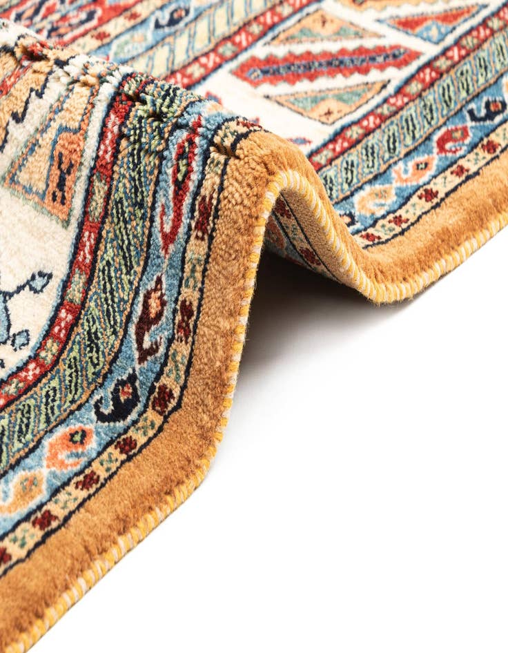 Detail image of 8' 4 x 12' 1 Hand Knotted Luribaft Rug