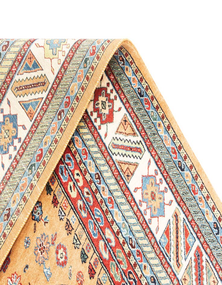 Detail image of 8' 4 x 12' 1 Hand Knotted Luribaft Rug