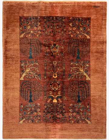 4' 11 x 6' 5 Luribaft Wool Rug