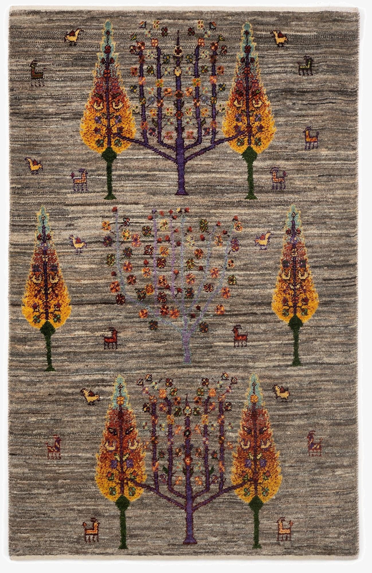 2' 9 x 4' 4 Luribaft Wool Rug