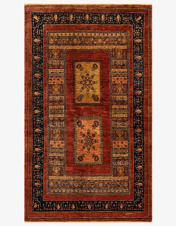 4' 6 x 7' 6 Luribaft Wool Rug