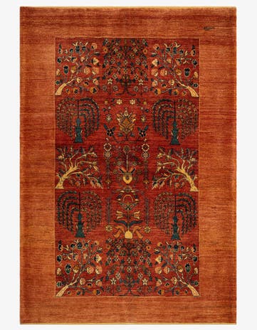 5' 7 x 8' 2 Luribaft Wool Rug