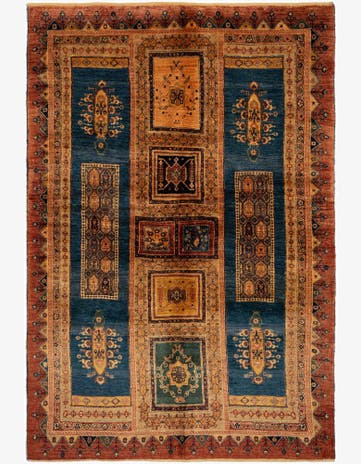 4' 8 x 6' 10 Luribaft Wool Rug
