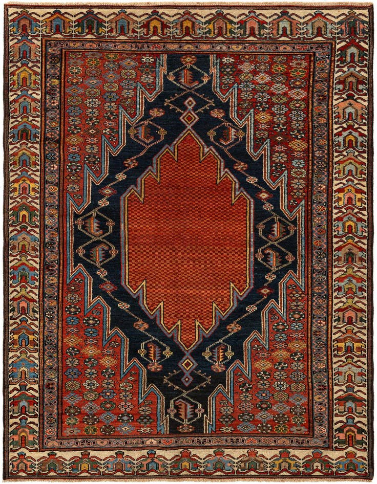Detail image of 4' 3 x 6' 3 Malayer Rug