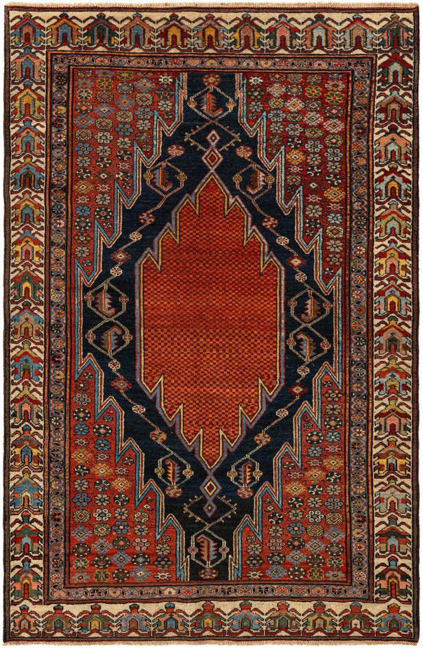 Detail image of 4' 3 x 6' 3 Malayer Rug
