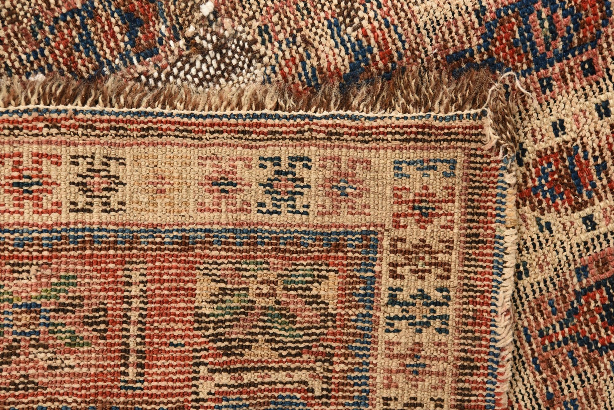 4' 3 x 6' 1 Hand Knotted Malayer Persian Wool Rug