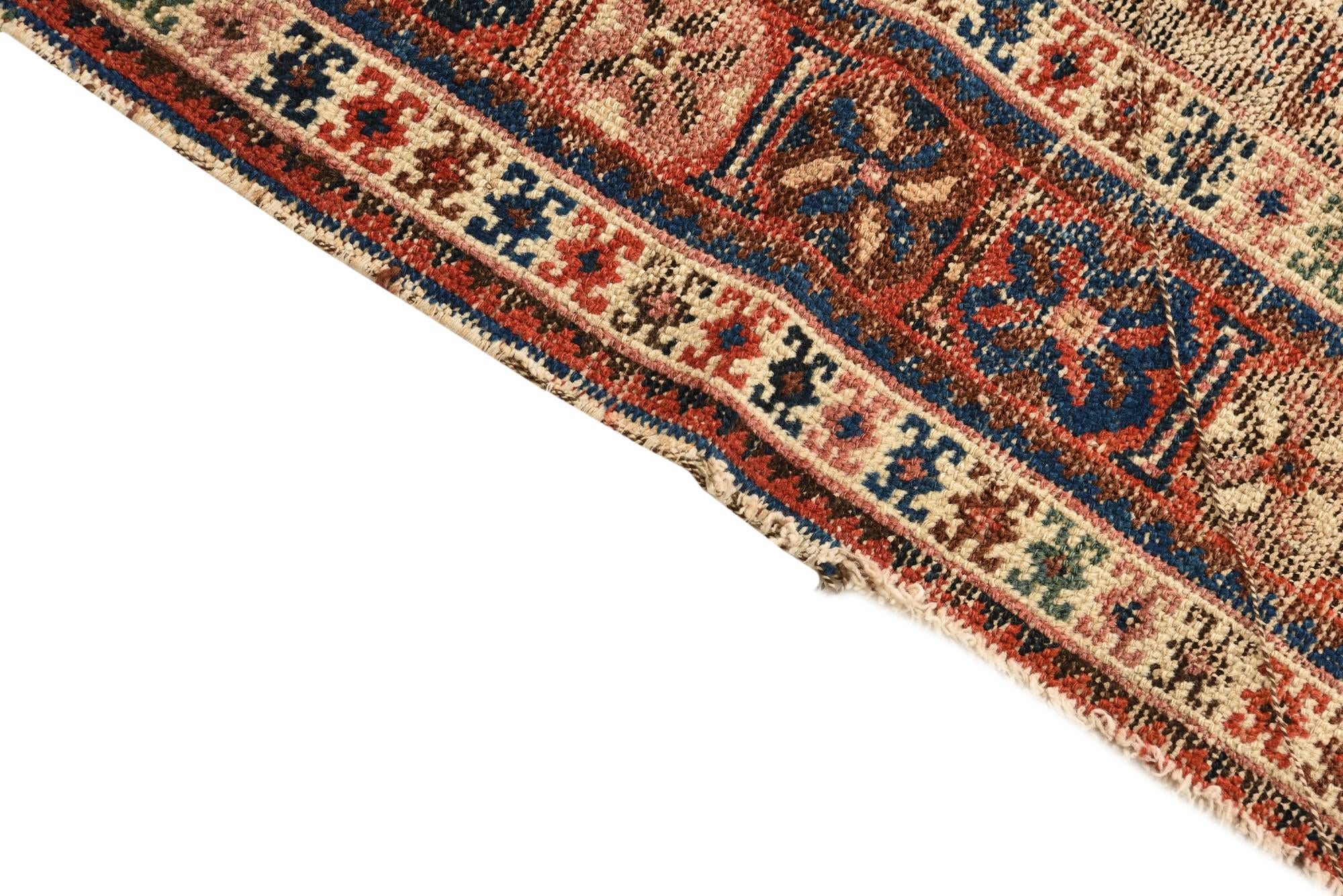 4' 3 x 6' 1 Hand Knotted Malayer Persian Wool Rug