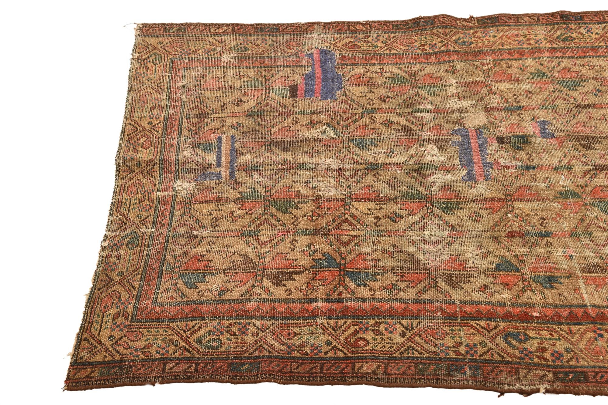 3' 4 x 6' Hand Knotted Malayer Persian Wool Rug