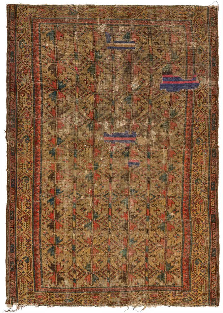 3' 4 x 6' Hand Knotted Malayer Persian Wool Rug