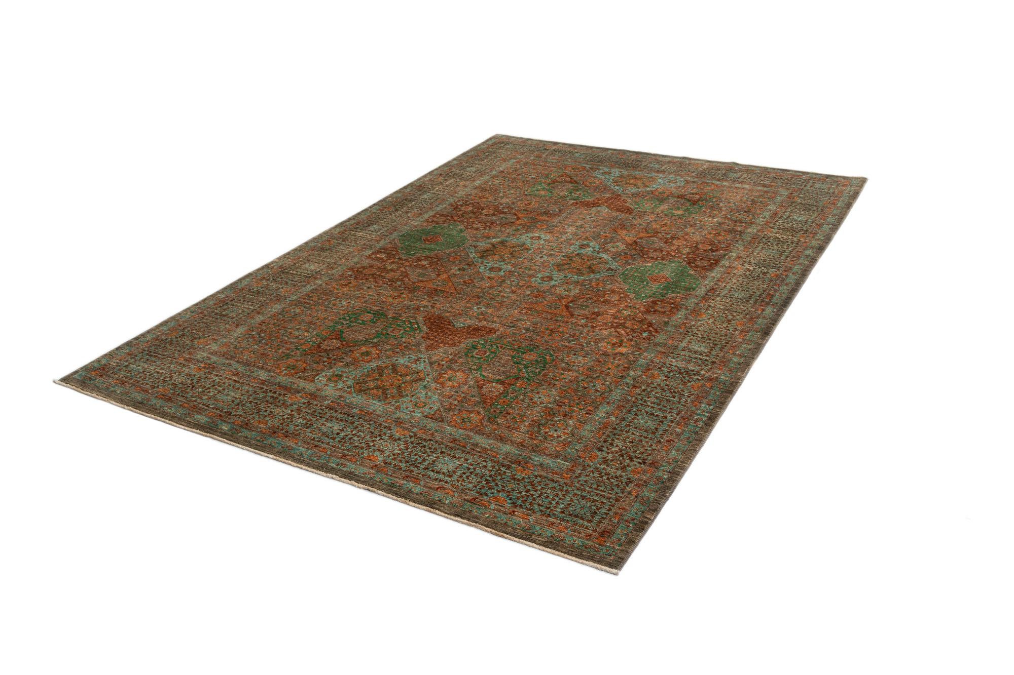 6' 9 x 9' 11 Mamluk Rug