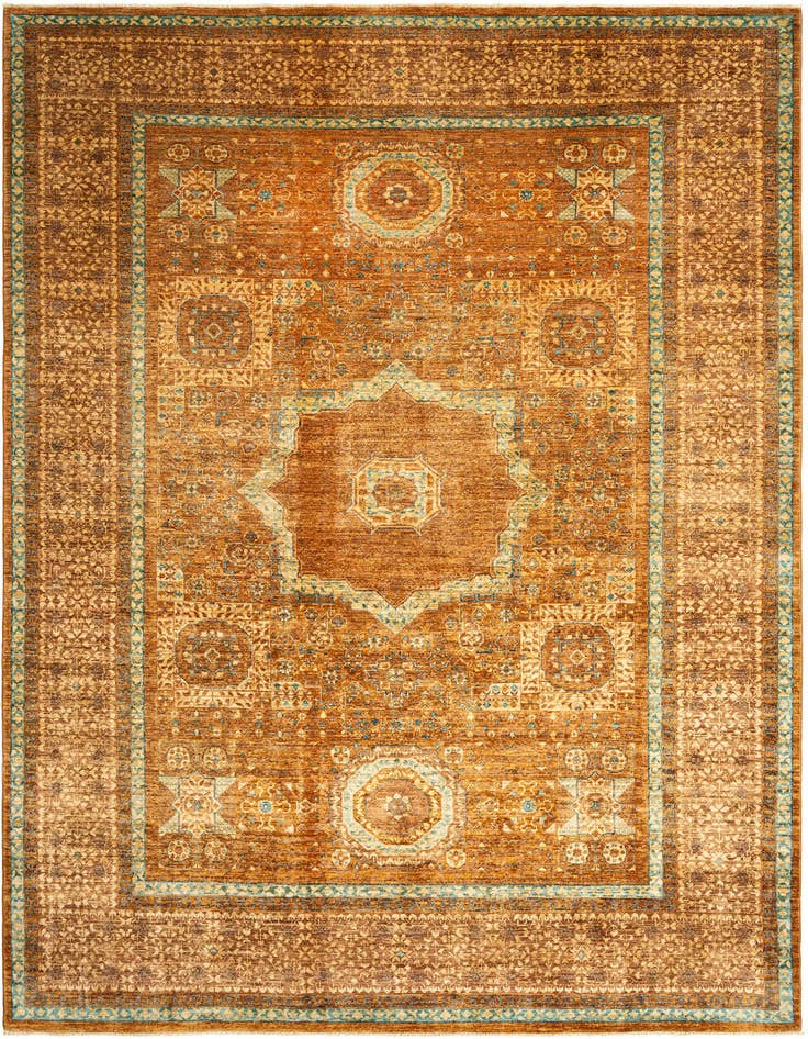 Detail image of 7' x 10' Mamluk Wool Rug