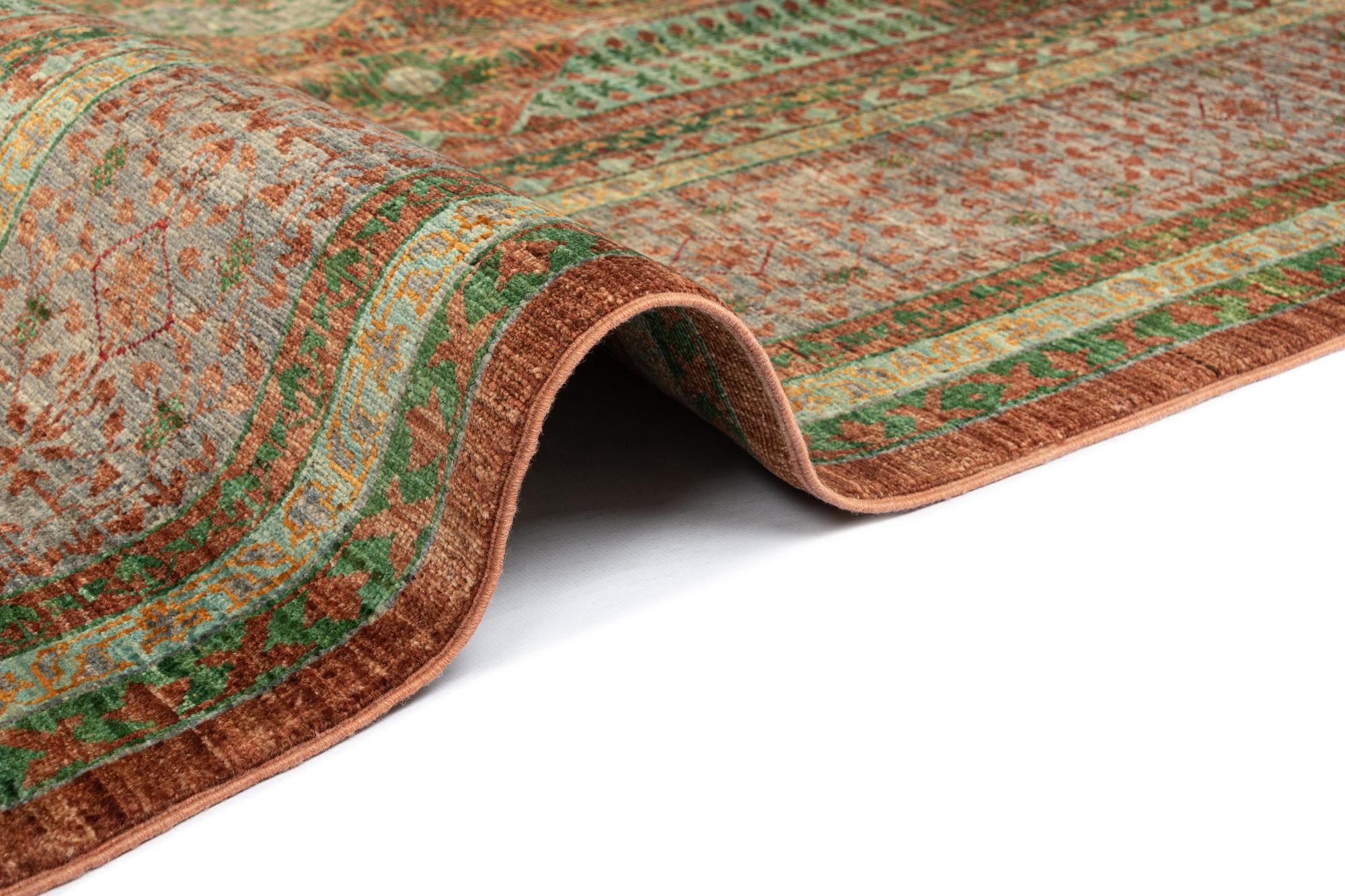 6' 11 x 9' 11 Mamluk Wool Rug