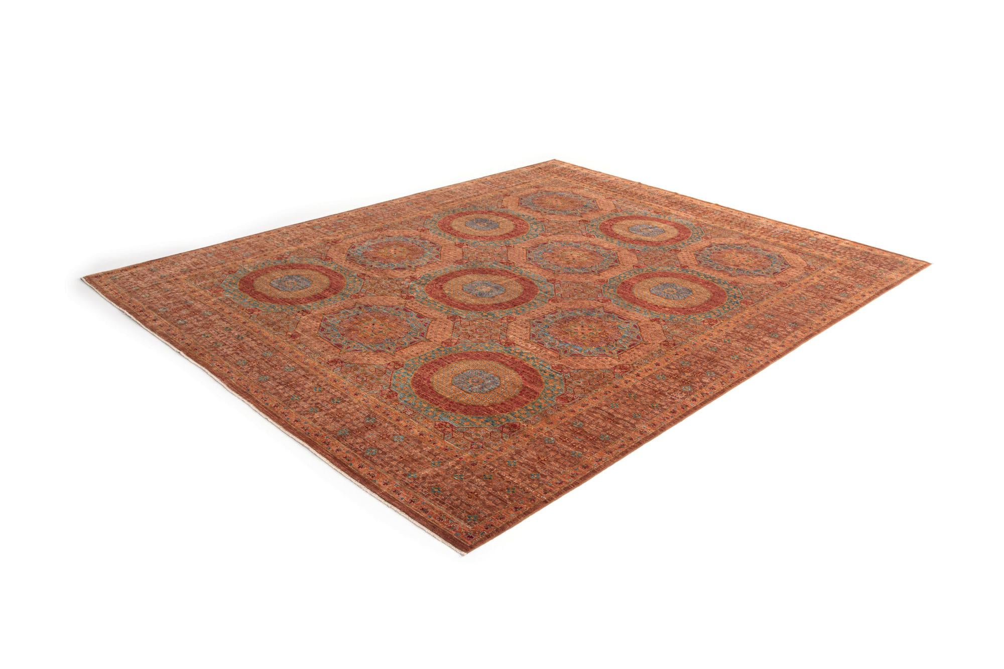 8' 2 x 10' 1 Mamluk Wool Rug