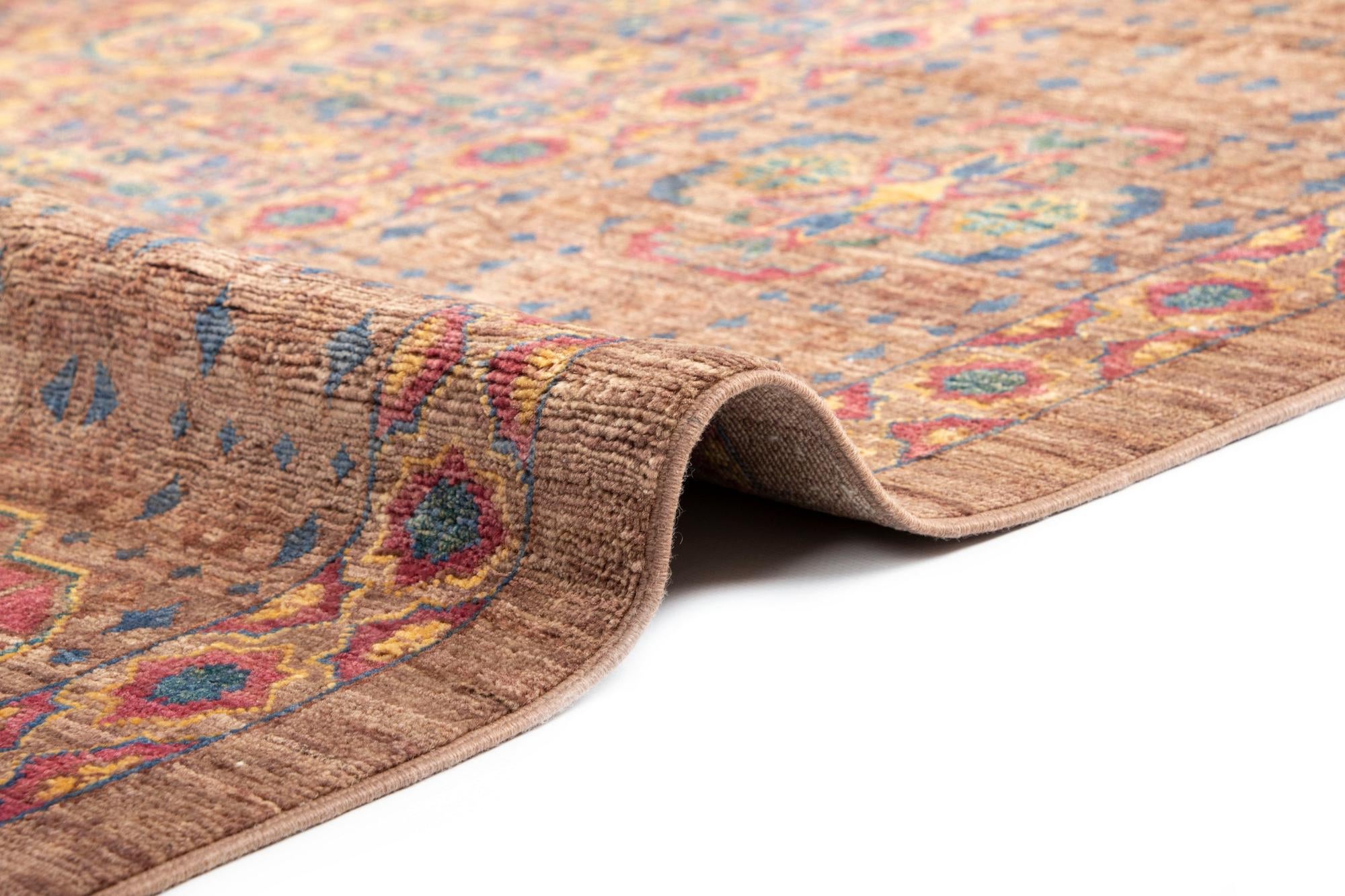 9' 1 x 12' 4 Mamluk Wool Rug