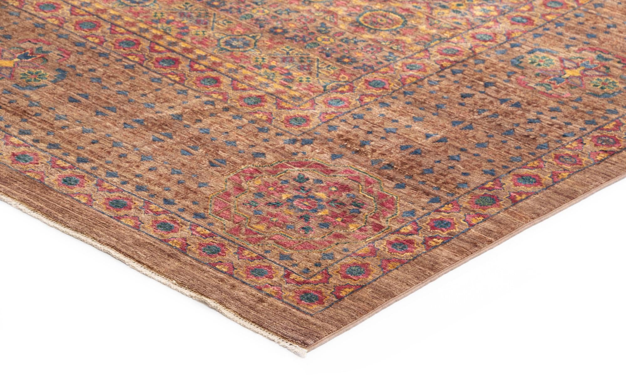 9' 1 x 12' 4 Mamluk Wool Rug