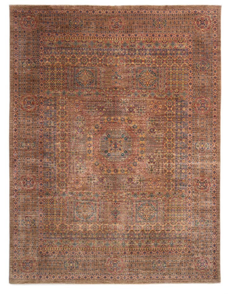 Detail image of 9' 1 x 12' 4 Mamluk Wool Rug