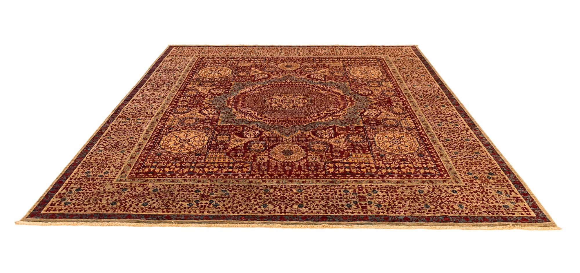 8' 5 x 9' 8 Mamluk Wool Rug