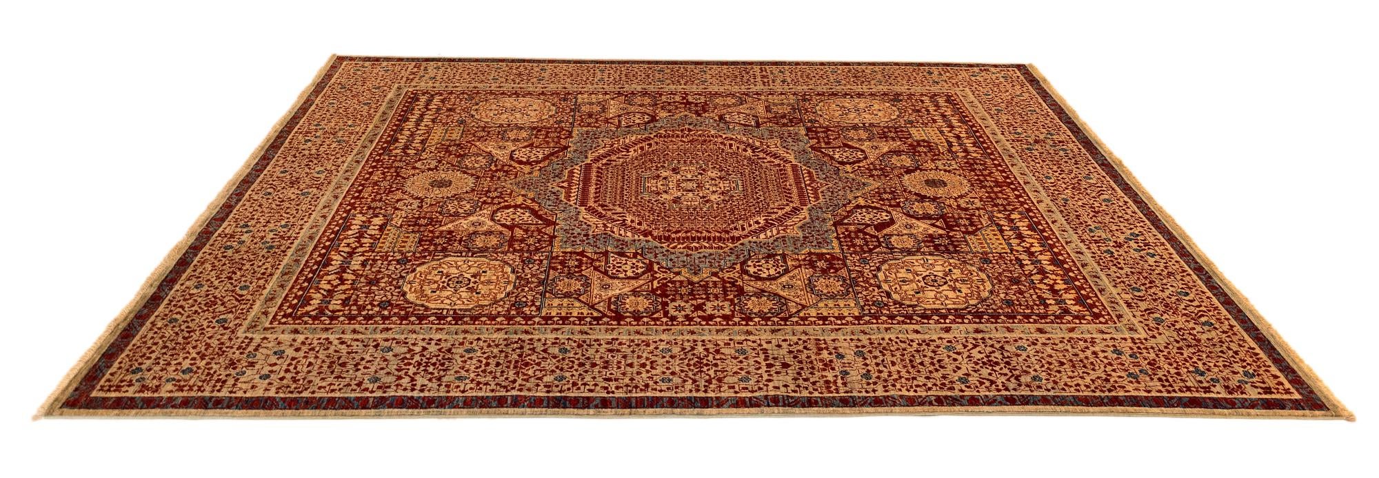 8' 5 x 9' 8 Mamluk Wool Rug