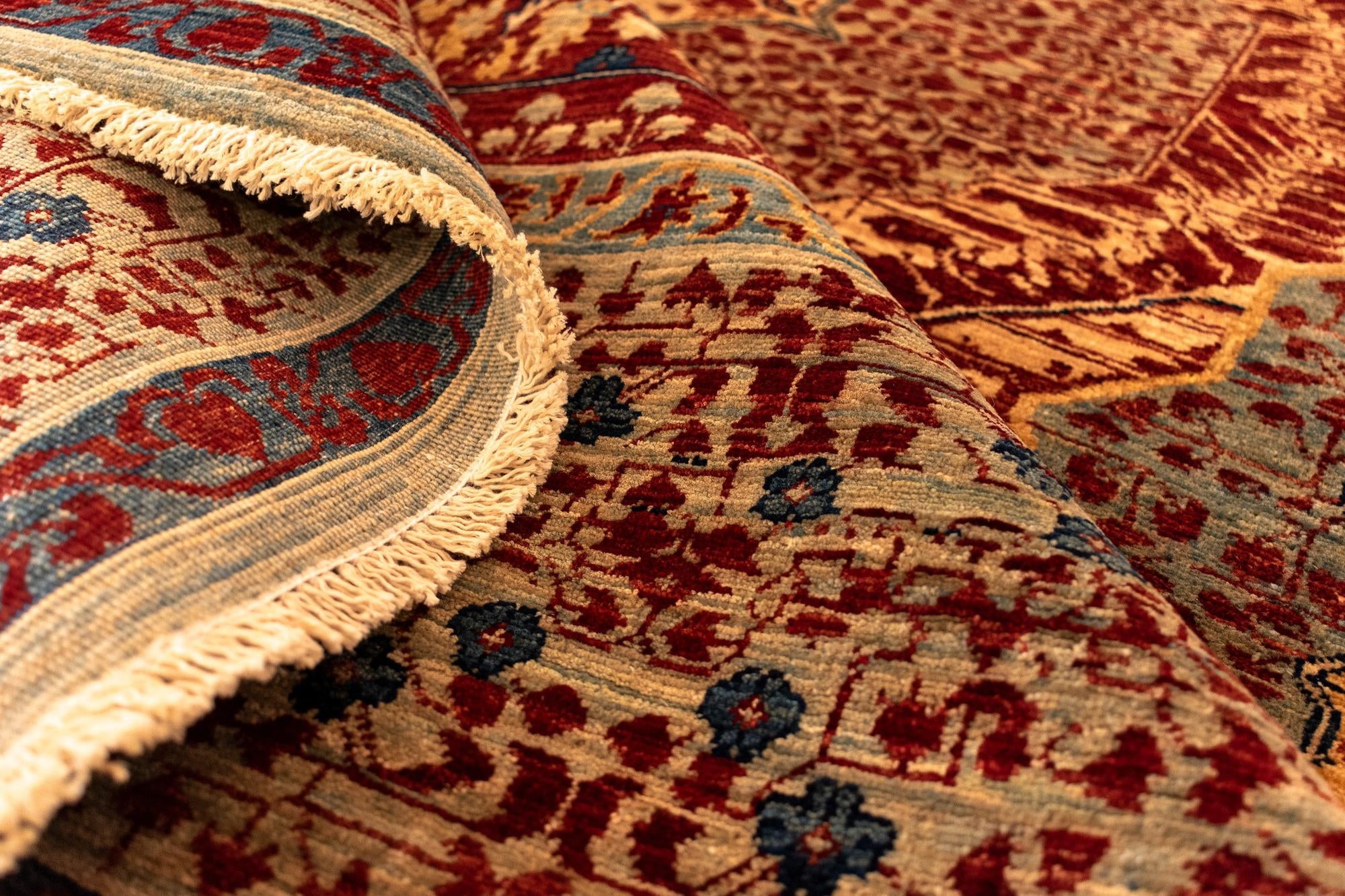 8' 5 x 9' 8 Mamluk Wool Rug