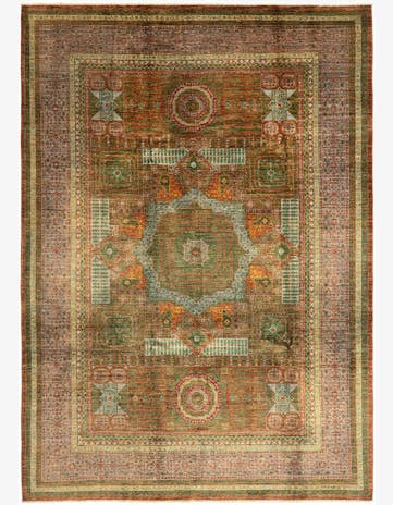 6' 11 x 9' 11 Mamluk Wool Rug