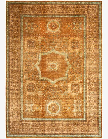 7' x 10' Mamluk Wool Rug