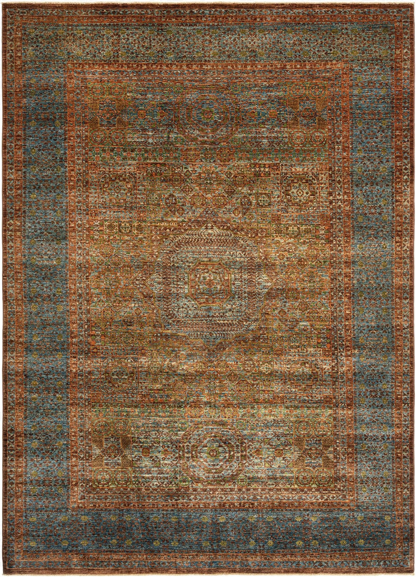 6' 11 x 9' 8 Mamluk Rug