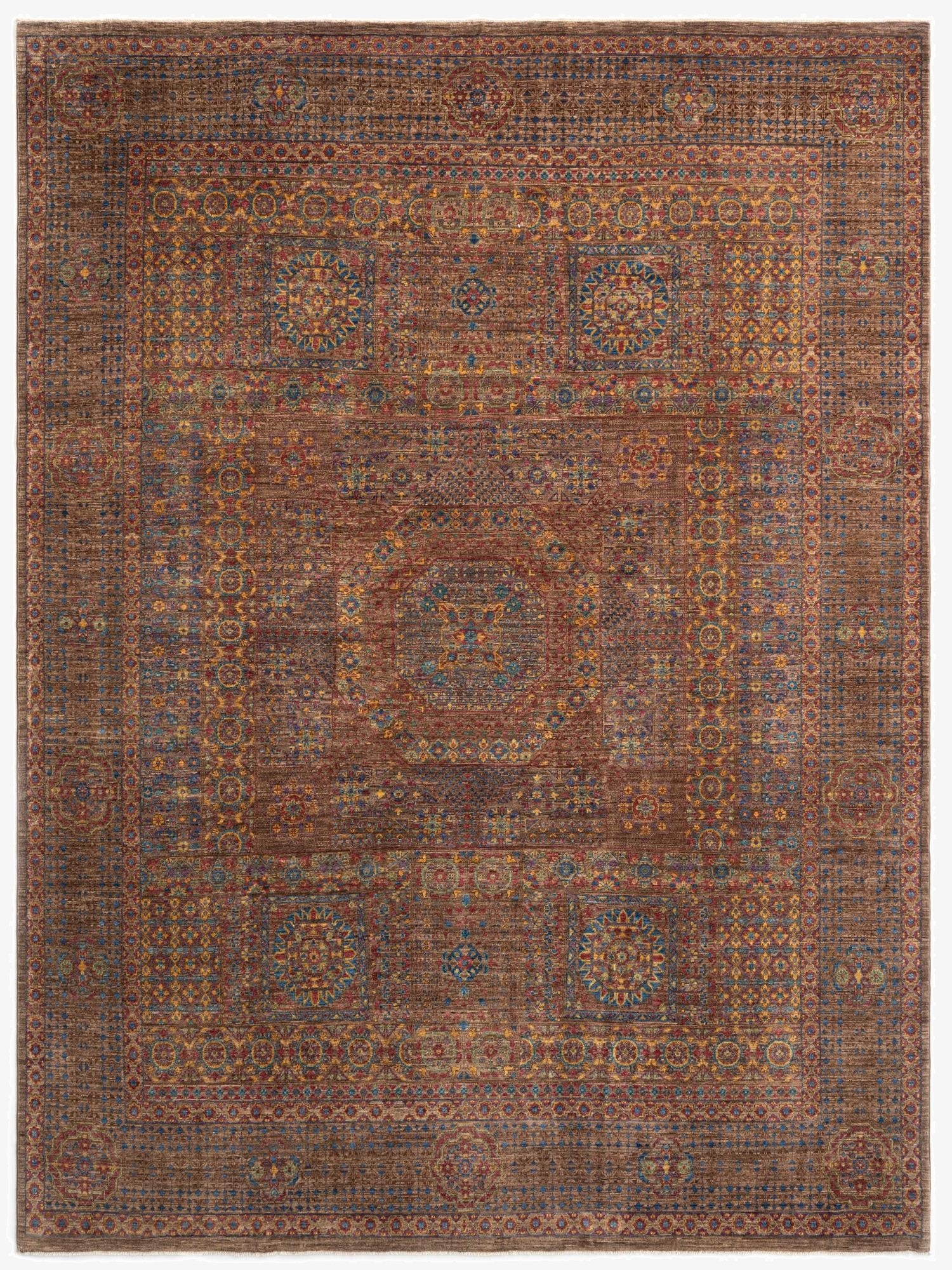 8' x 10' 10 Mamluk Wool Rug