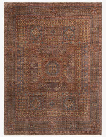 8' x 10' 10 Mamluk Wool Rug